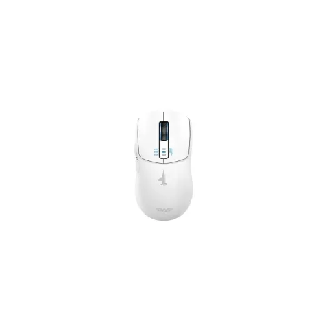Armaggeddon Mirage V Wired+2.4G+BT Rechargeable 10000 CPI Gaming Mouse White