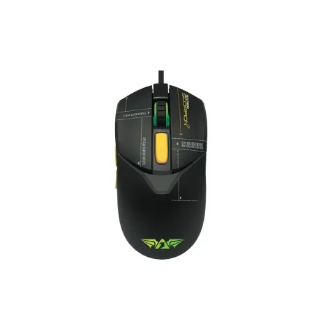 Armaggeddon Scorpion 7 Lite Wired RGB Gaming Mouse - 12800 CPI