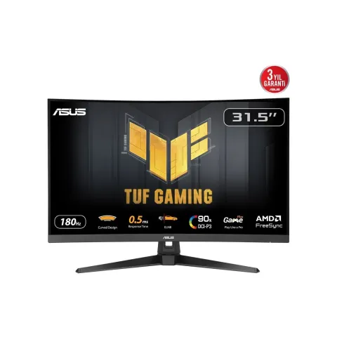 ASUS TUF Gaming - VG32WQ3B - 80.1cm (16:9)Curved 180Hz WQHD HDMI