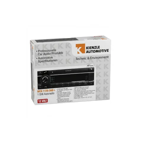 Axion Kienzle MCR 1120 DAB+ USB AUX BT Kurzschacht