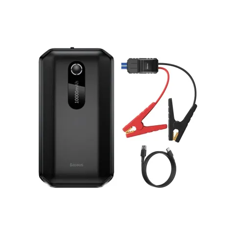 Baseus Car Jump Start Booster & Powerbank - 12V4L - 10000mAh
