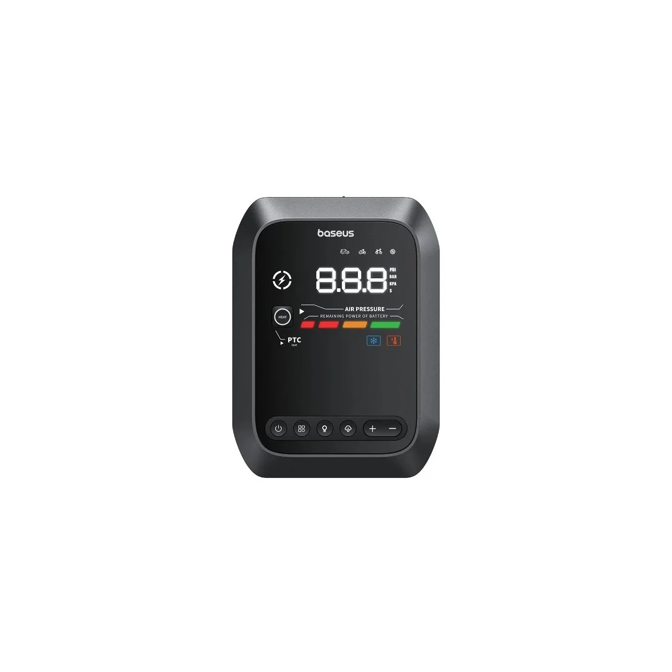 Baseus Car Jump Start Booster & Powerbank + Inflator - 12650mAh 1200A SUPER ENERGY