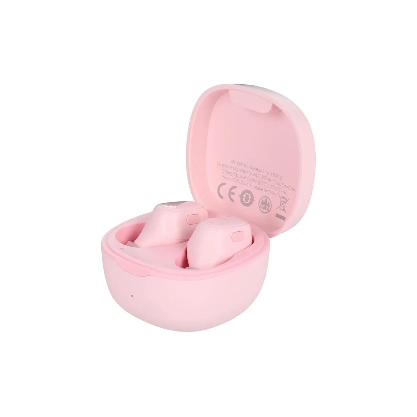 Baseus Headphones In Ear TWS Encok - WM01 - Pink
