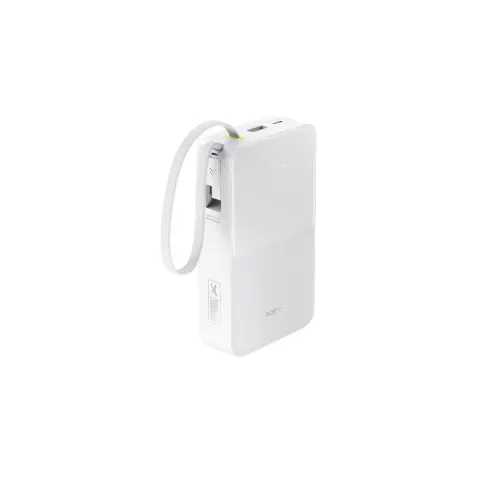 Baseus Powerbank 22.5W 20000mAh + Display EnerFill Bipow2 Pro White - FC51 - EnerFill Bipow2 Pro White