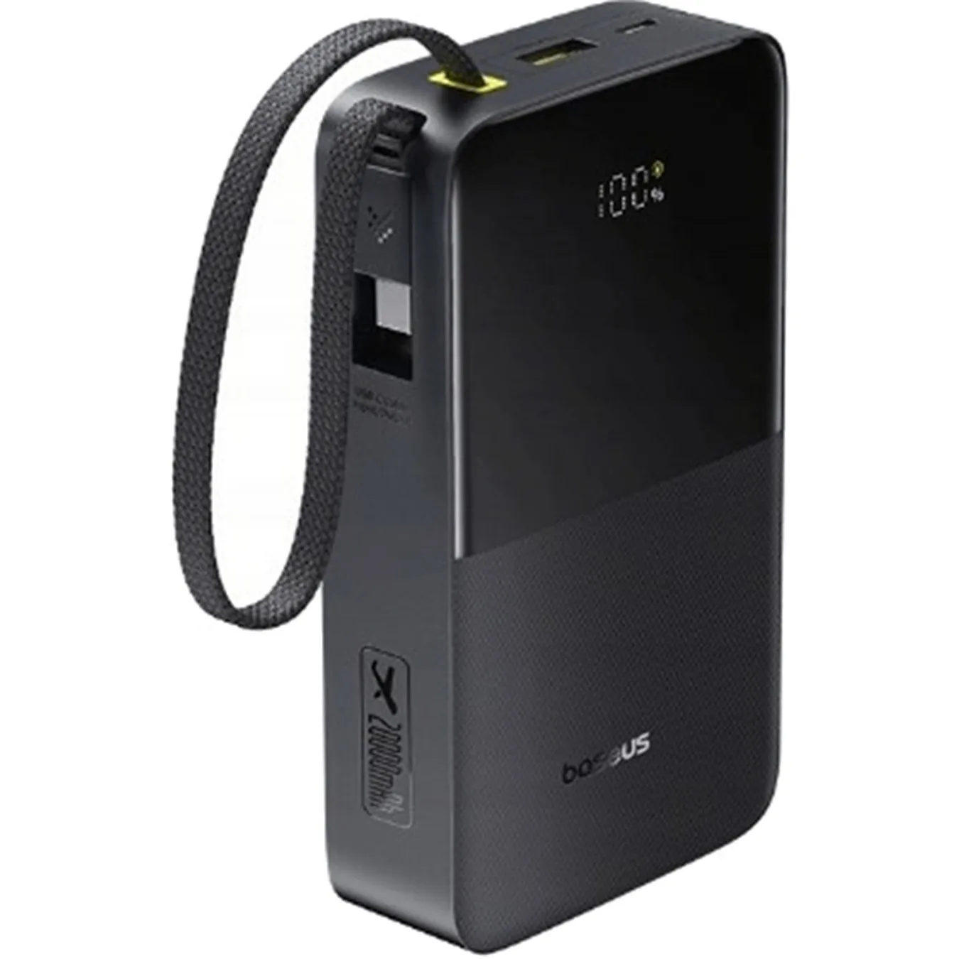 Baseus Powerbank 22.5W 20000mAh + Display - FC51 - EnerFill Bipow2 Pro Black