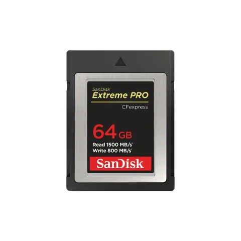 Card 64GB Sandisk Extreme Pro 1500MB s express