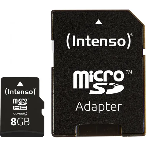 CARD 8GB Intenso - 3413460 - MicroSD Card 8GB