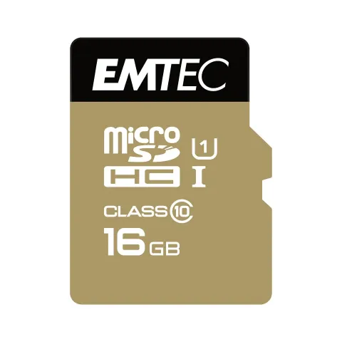 CARD Emtec m16GB UHS-I U1 EliteGold + Adapter