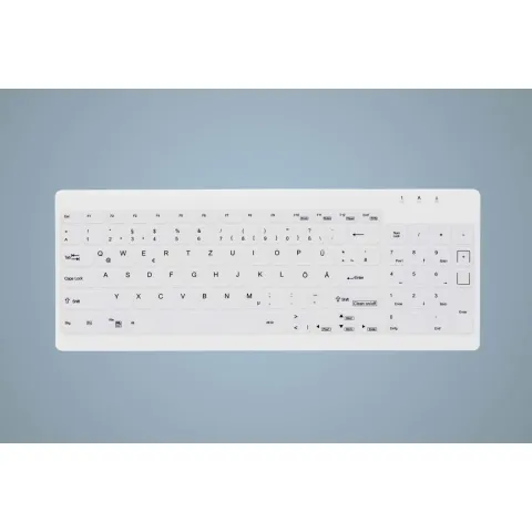 CHERRY ACTIVE KEY MTA - AK-C7012 - Corded, DE Layout, IP68, White