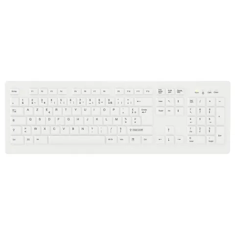 Cherry AK-C8100F-FU1-W FR - wischdesinfizierbar - weiß - französisch