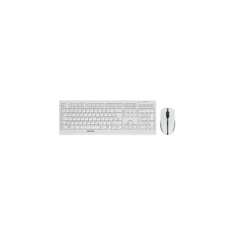 CHERRY B.UNLIMITED 3.0 - JD-0410DE-0 - Wireless 2.4GHz Combo, German Layout, White, Rechargeable