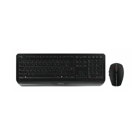 Cherry Desktop GENTIX - Wireless Black French layout - Black FR keyboard