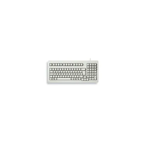 Cherry G80-1800 LPCDE-0 - Full-Size Wired USB QWERTZ German Keyboard, Grey