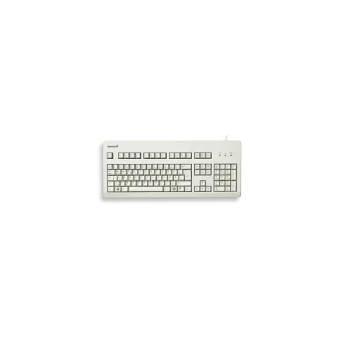 Cherry G80-3000 LPCDE-0 - Full-Size Wired USB Keyboard, Grey, German QWERTZ, 105 Keys