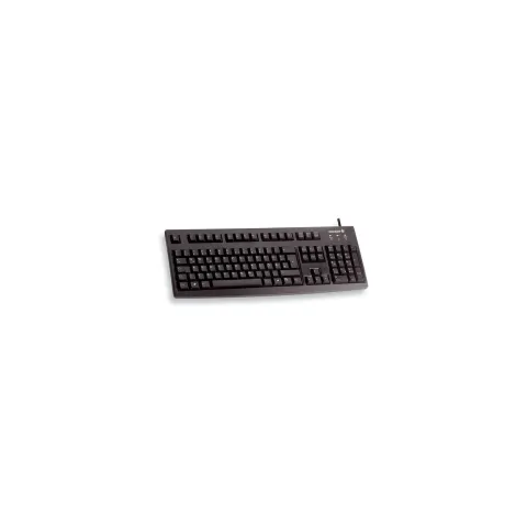 CHERRY G83-6104LUNEU-2 - Full-Size 104-Key Wired USB Keyboard, US English Layout, Black
