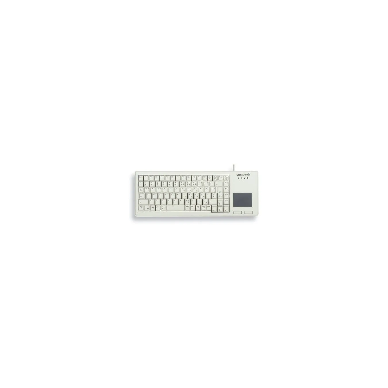 CHERRY G84-5500 Corded EU-Layout hellgrau Touchpad USB - G84-5500 -