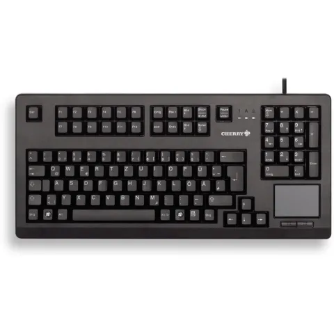 Cherry Keyboard G80-11900 Touchpad DE - G80-11900 - Black, DE layout