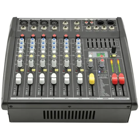 Citronic 8 Channel Mixer & Amplifier - CSP408 - 400W with DSP 170.841UK