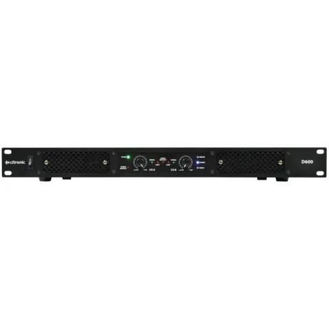 Citronic Amplifier - D600 - 2x300W RMS 4ohm 172.106UK