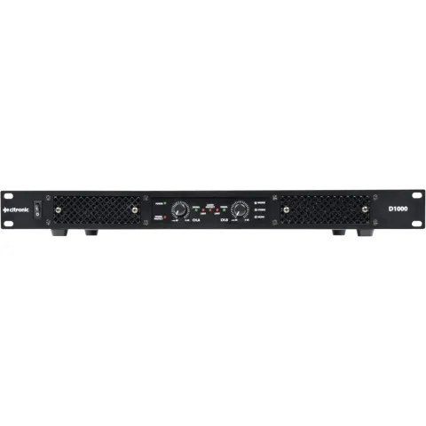 Citronic Class-D Power Amplifier - D1000 - 2x500W @4ohm 172.110UK