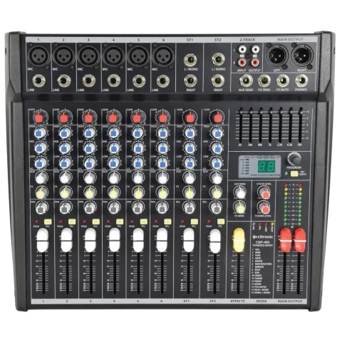 Citronic Mixer & Amplifier - CSP410 - 10 Channel Mixer & Amplifier 400W with DSP 170.843UK
