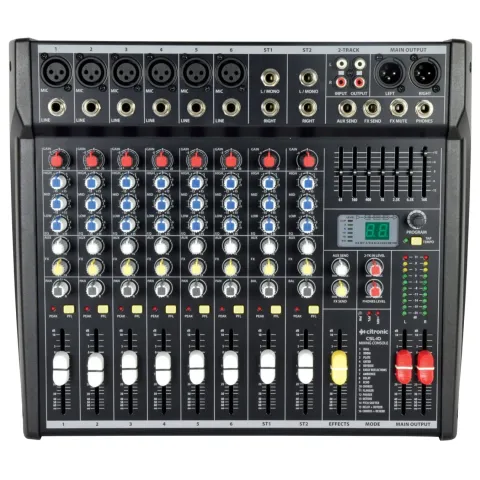 Citronic Mixing Console - CSL-10 v2 - 10 inputs