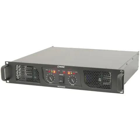 Citronic Power Amplifier - PLX3600 - Power Amplifier 2x1800W 2ohm 172.218UK