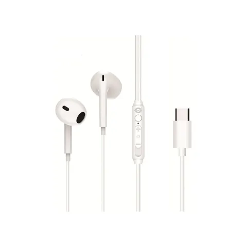 CONCEPTRONIC Headset Ohrhörer USB-C Mikro Bedien. + 1.20m ws