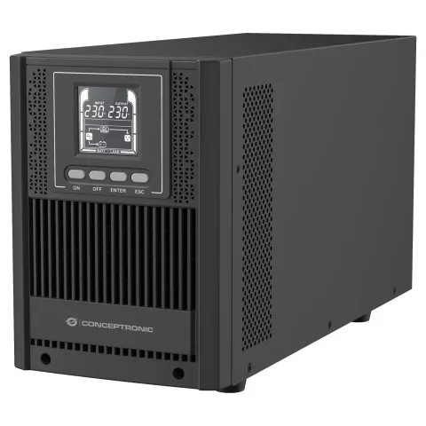 CONCEPTRONIC USV 2000VA 1800W 4xSchuko USB + Online Tower sw