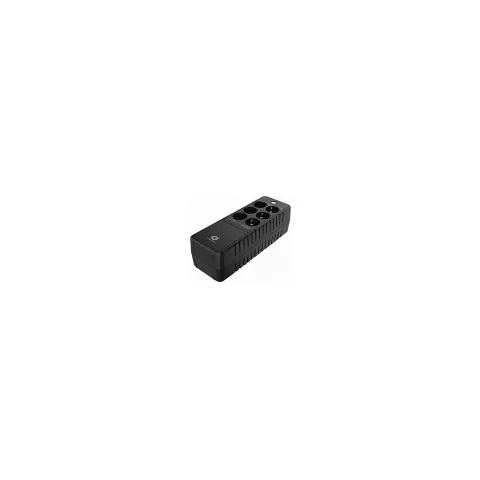 CONCEPTRONIC USV 650VA 360W 6xSchuko RJ45in Out Office sw