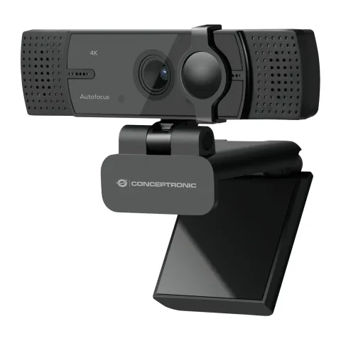 CONCEPTRONIC Webcam USB-A2.0 -C 80° 4K 30Hz UltraHD+Mikro sw