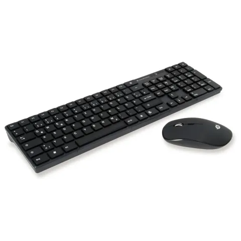CONCEPTRONIC Wireless Tastatur + Maus.Layout deutsch schwarz