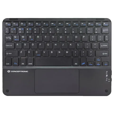 CONCEPTRONIC Wireless Tastatur. QWERTY-Layout US EN 10' sw