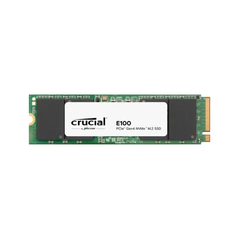 Crucial E100 2TB M.2 2280 NVMe PCIe Gen4 x4 SSD - 5000/4500 MB/s - CT2000E100SSD3