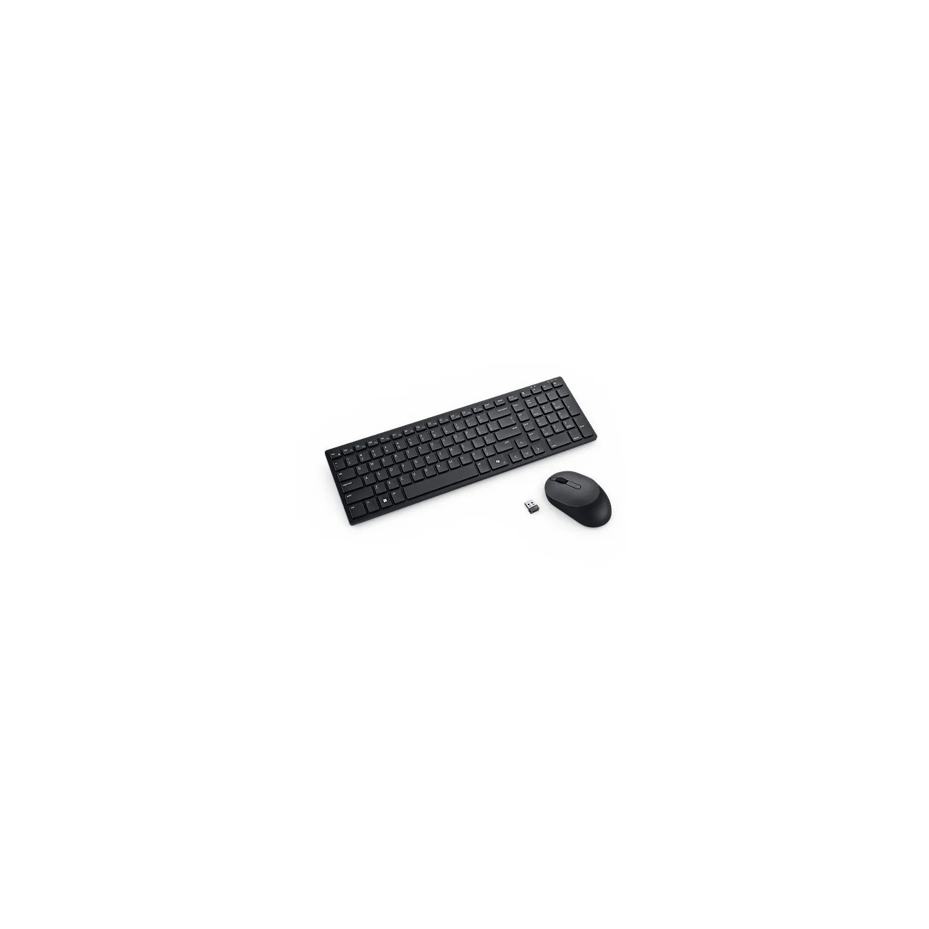 DELL Silent Keyboard and Mouse - KM555 - Quiet, reliable keyboard & mouse set