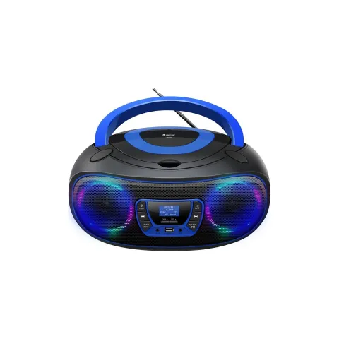 Denver DAB+ Boombox Mit DAB+ FM-Radio. Bluetooth-Funktion.blue