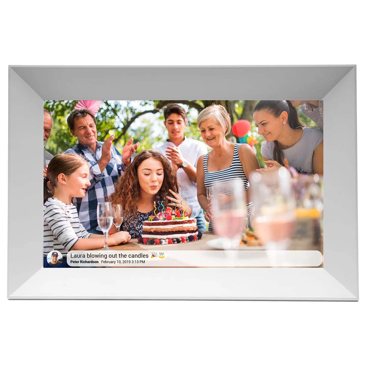 Denver Frameo PFF-1063 MKII weiss 25.4cm (10.1 ) 16GB