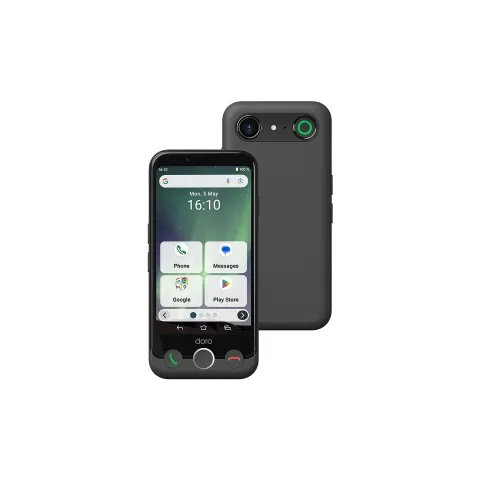 Doro Aurora A10 graphit + Wireless Charging Station