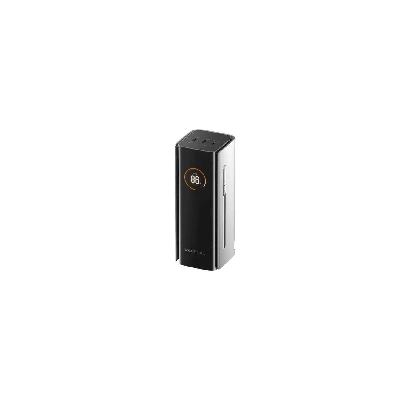 EcoFlow Charge Powerbank RAPID Pro - 20000mAh 230W + 100W Built-in Cable Black