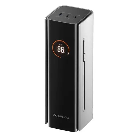 EcoFlow Powerbank - RAPID Pro - Recharge in only 20mins - 27650mAh 300W - 140W Built-in Cable
