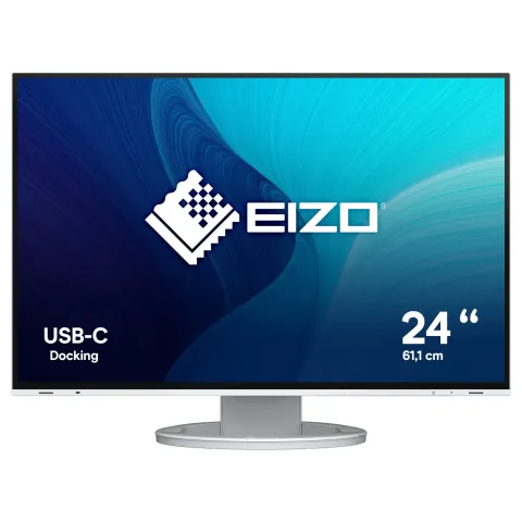 EIZO 61.0cm (24') EV2485-WT 16:10 HDMI+DP+USB-C IPS wh.