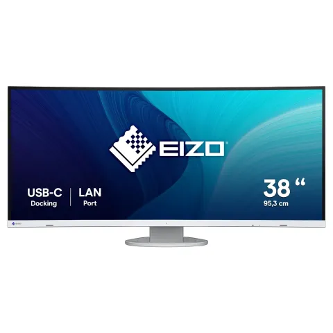 EIZO 95.3cm (37.5') EV3895-WT 24:10 4K 2xHDMI+DP+USB-C IPS