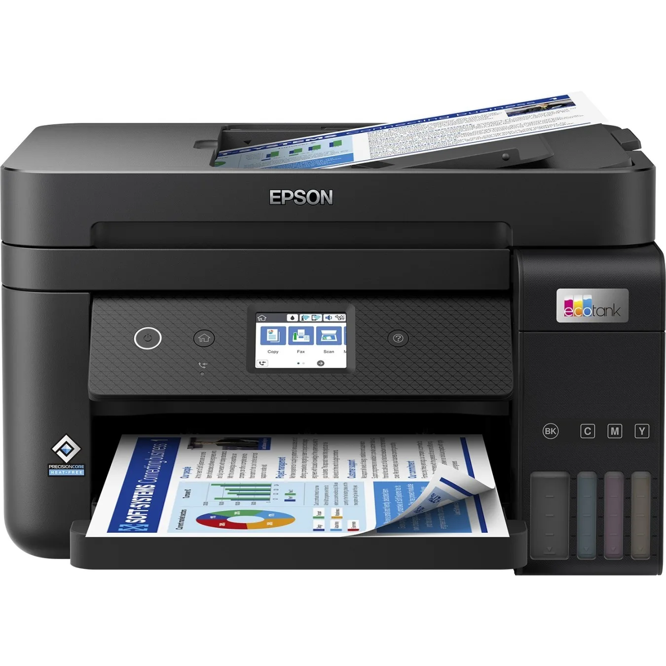 Epson EcoTank Inkjet Multifunction Printer - ET-4850 - 4-in-1 A4 LAN WiFi ADF Duplex