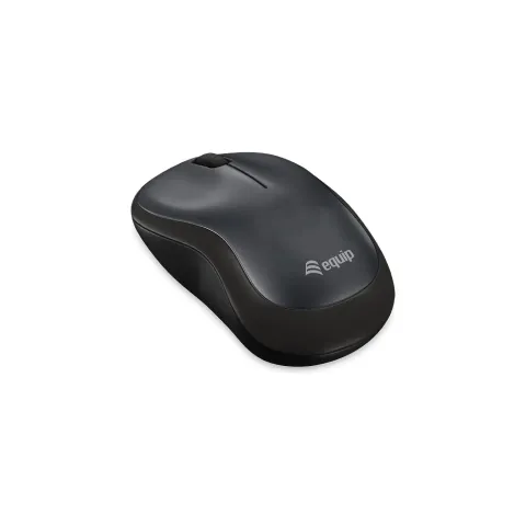 Equip Optische Maus kabellos USB Komfort R+L schwarz
