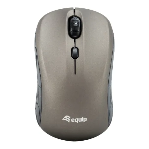 Equip Optische Maus kabellos USB Mini R+L grau