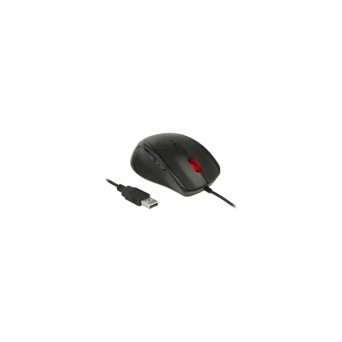 Ergonomische optische 5-Tasten USB Maus - Linkshänder
