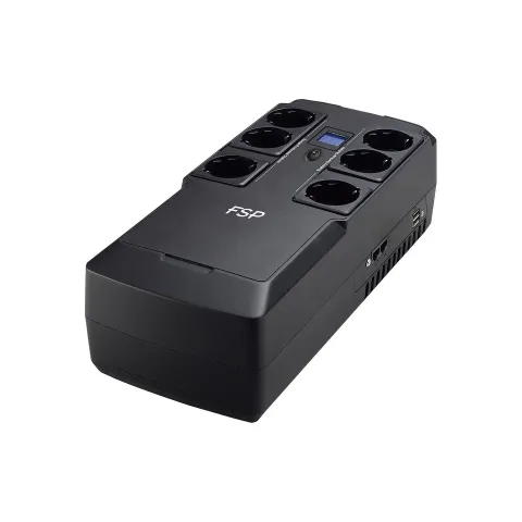 FSP NanoFit 800 800VA/480W UPS Standby LCD RJ45 6xSchuko