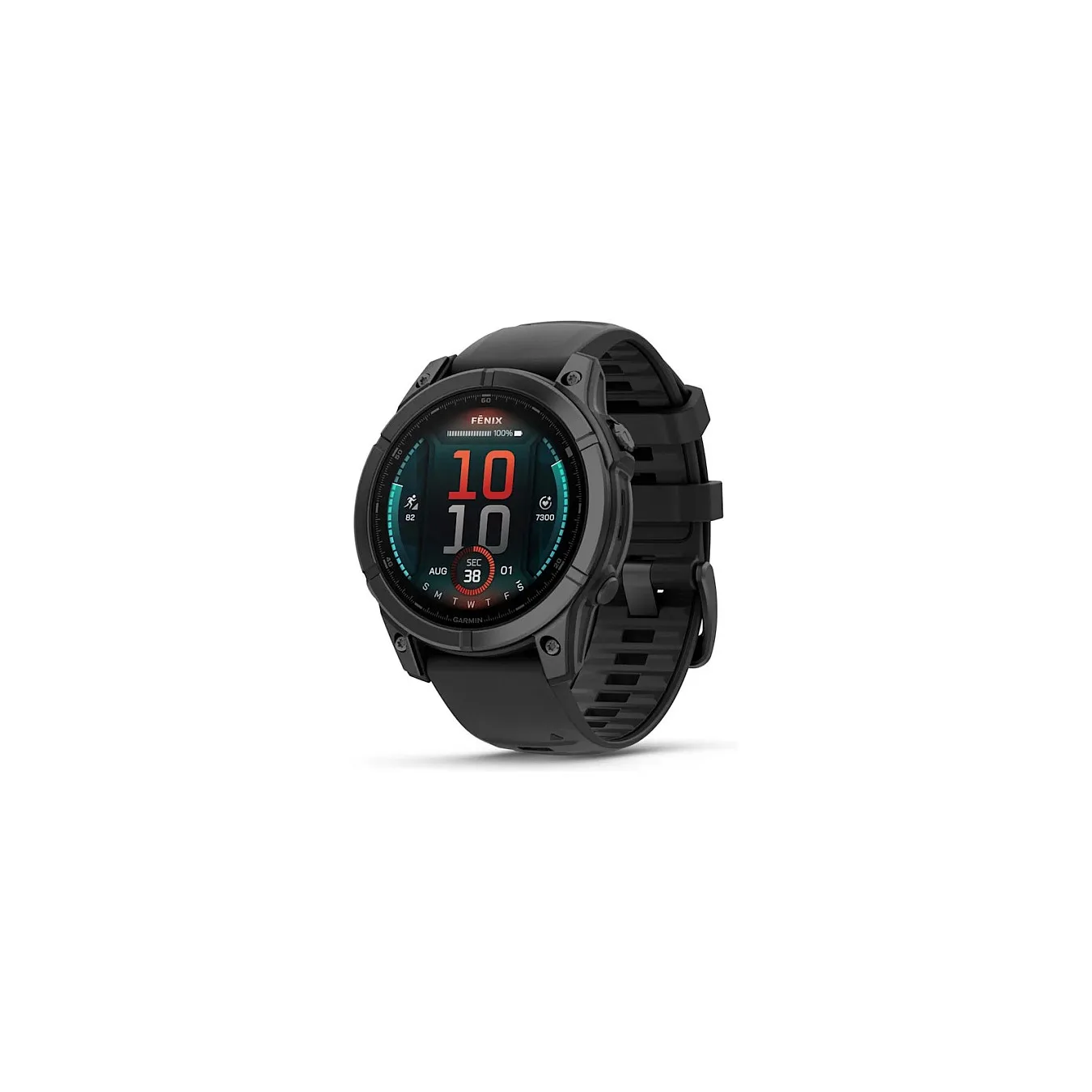 Garmin fenix E (47mm) schwarz schiefergrau