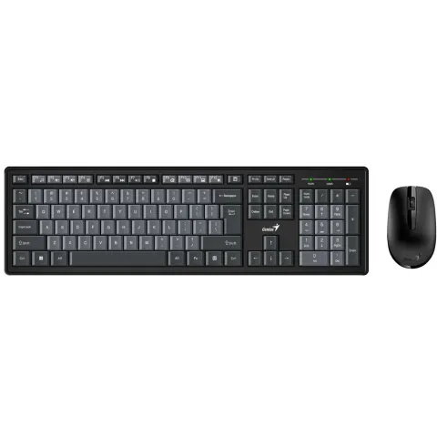 Genius KM-8200 Wireless Keyboard-Mouse Combo UK QWERTY 1000DPI