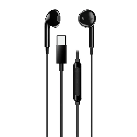 Genius Mobile Headset In-Ear USB-C Inline Control - HS-M365 - Black